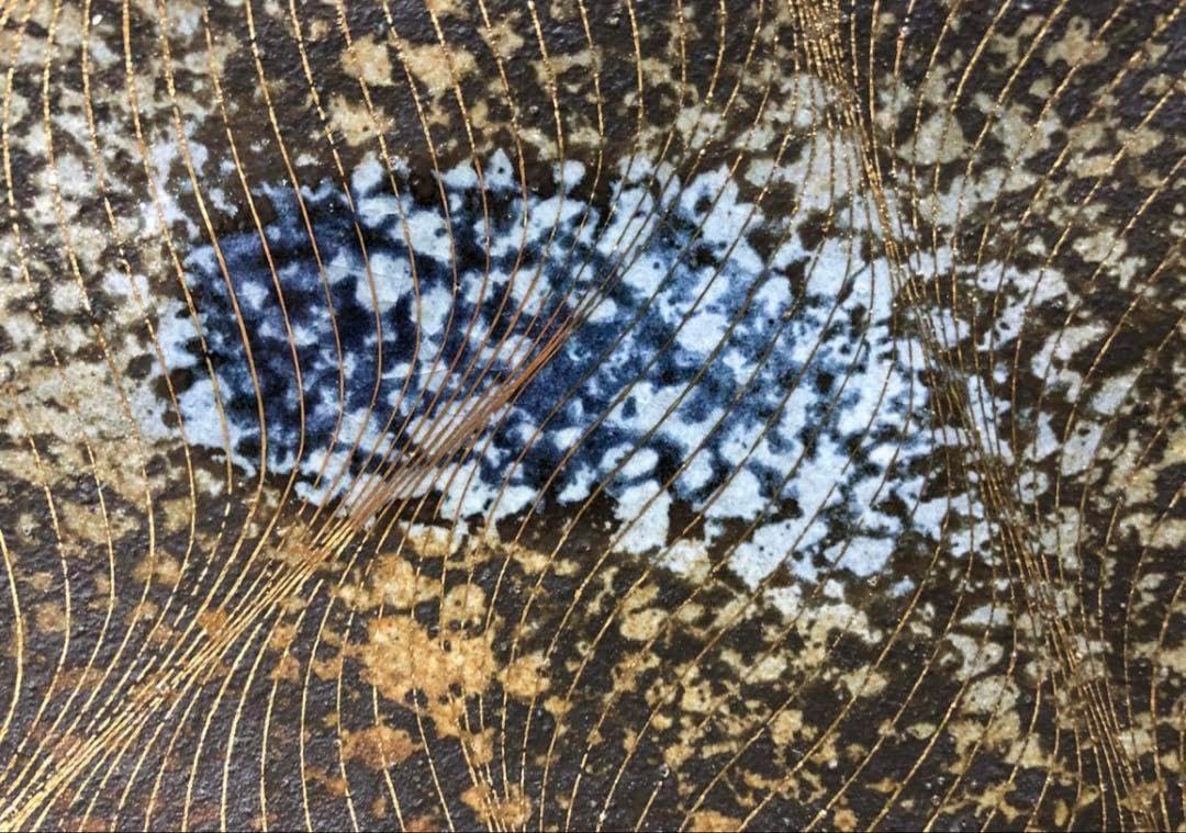 萩焼 泰山窯 加藤 重美作 銘々皿 5枚組茶道具 菓子皿 作家 ※海外発送の