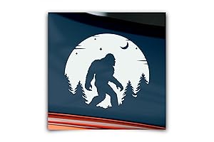 Premium Window Decals for Vehicles: Sasquatch Bigfoot Stickers that Elevate Your Ride