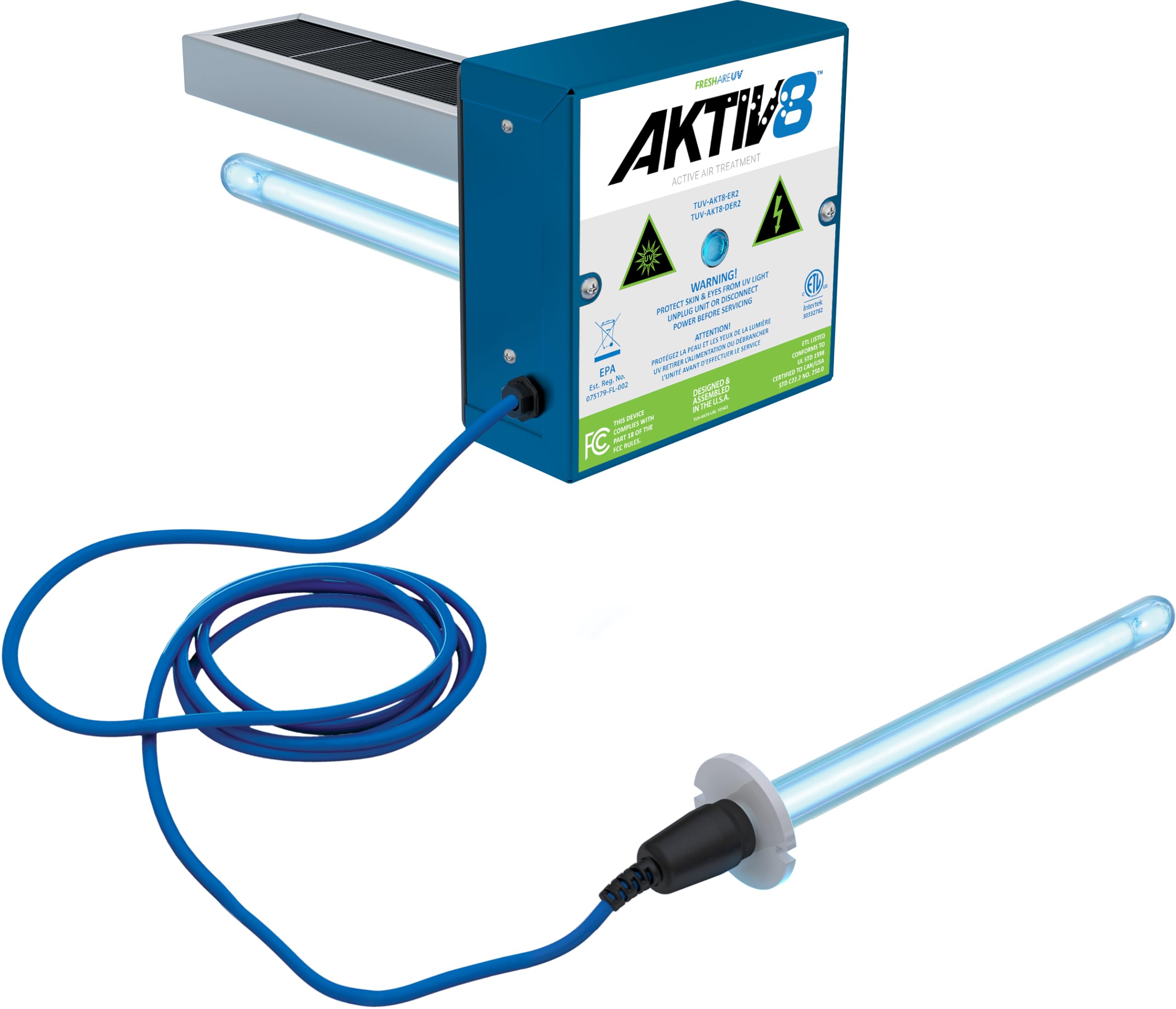 Fresh-Aire UV AKTIV8 In-Duct Active Air Treatment System
