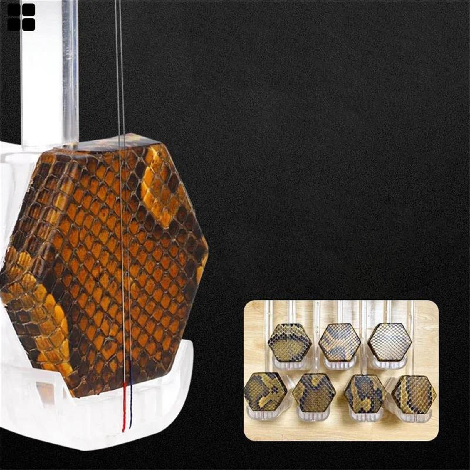 Erhu Musikinstrumente Transparentes Harz Erhu