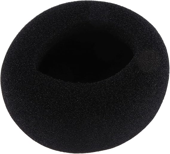 2Pcs/Set for Zoom H1 Recording Pen Sea Cotton Cover Voice Recorder Sponge Case Black