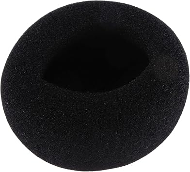 2Pcs/Set for Zoom H1 Recording Pen Sea Cotton Cover Voice Recorder Sponge Case Black