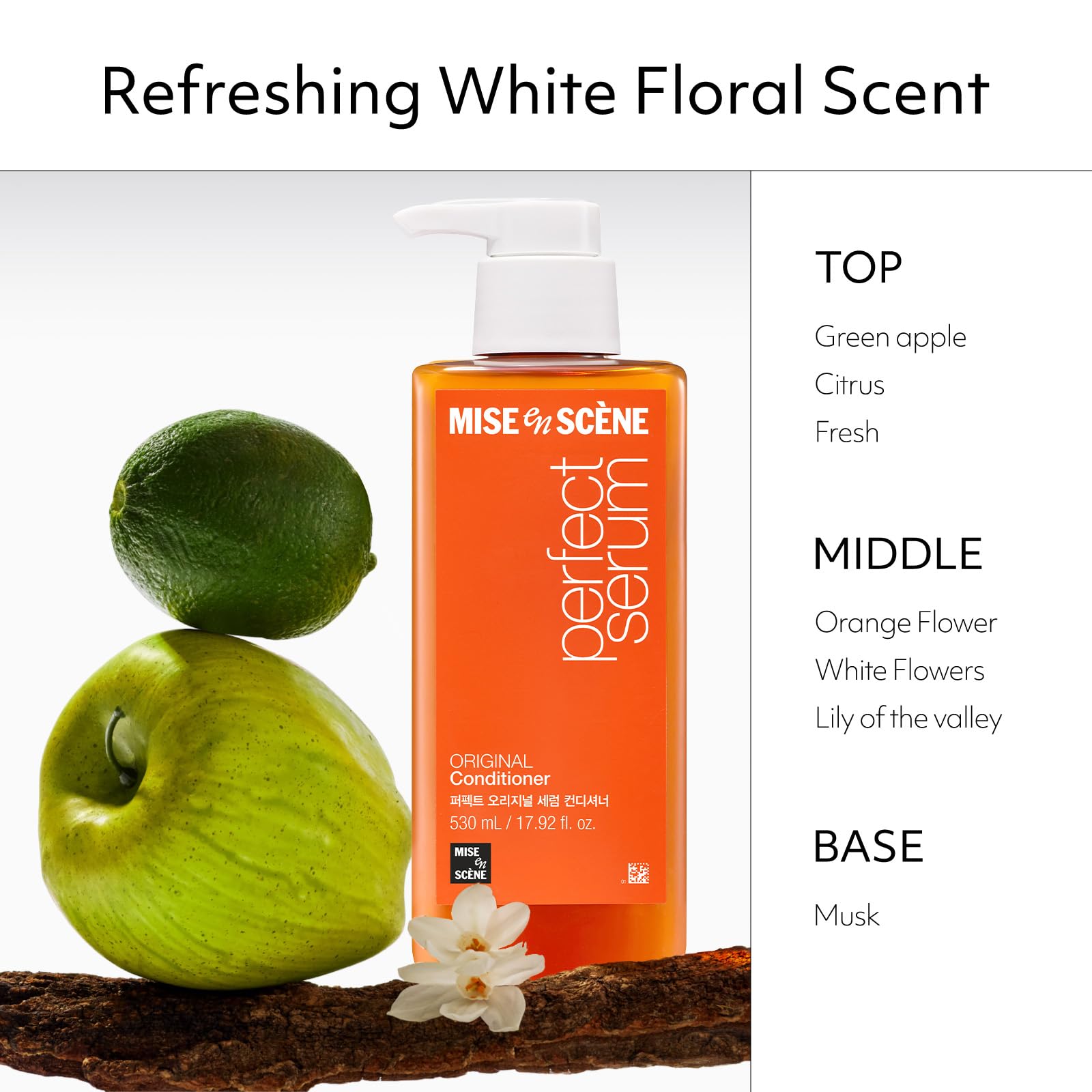Mise En Scene Perfect Serum Original Conditioner, 530ml, Argan Oil