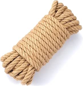 Amazon.com: JCUIYyo Thick Rope Heavy Duty Strong Jute Twine String ...