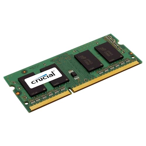 Crucial 4GB DDR3 PC3-10600 SODIMM 204 Pin Memory Module