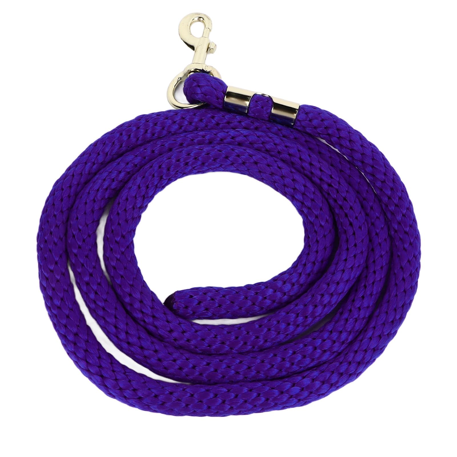 Horse Training Rope, Horse Lunge .6ft High Tensile Flexible Durable with Snap for Competition (Violet)