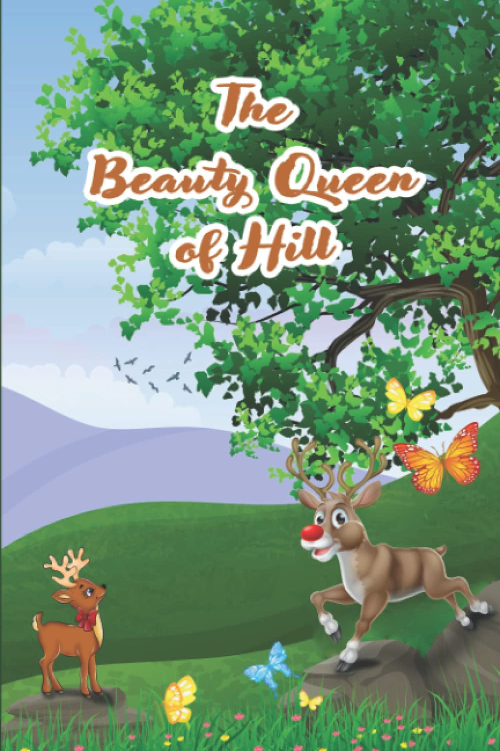 The Beauty Queen Of Hill: Forest Woodland Deer Notebook Journal For Kids | Gift For Dad, Mom, Son, Sister, Brother, Granny, Friends