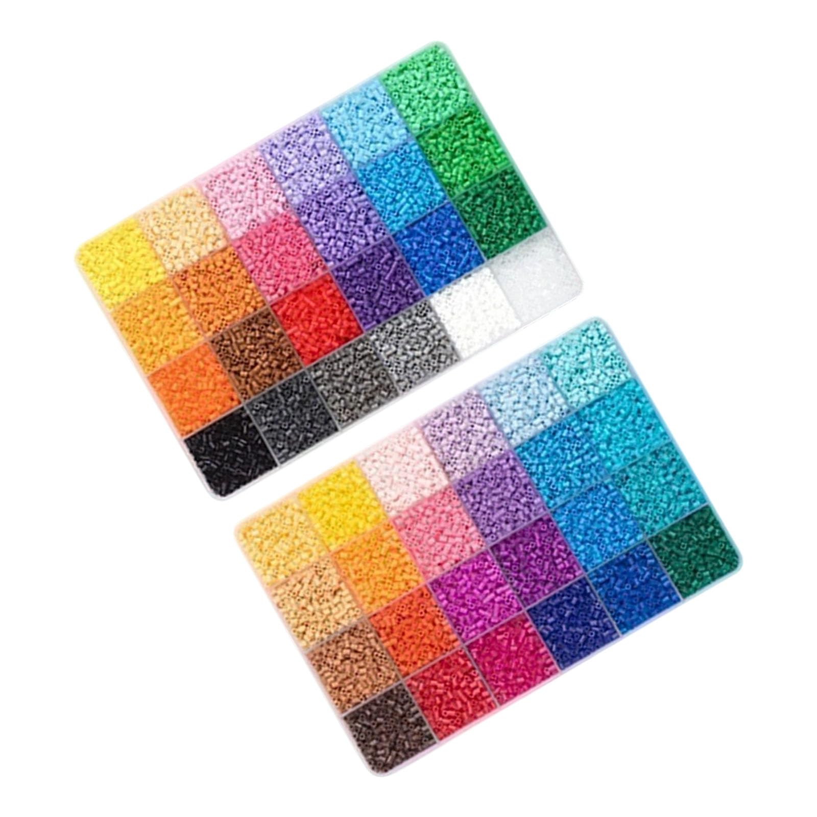 Nucelit Complete Beads Craft Set with Colorful Beads for Kids Adults Creative Projects Making Set