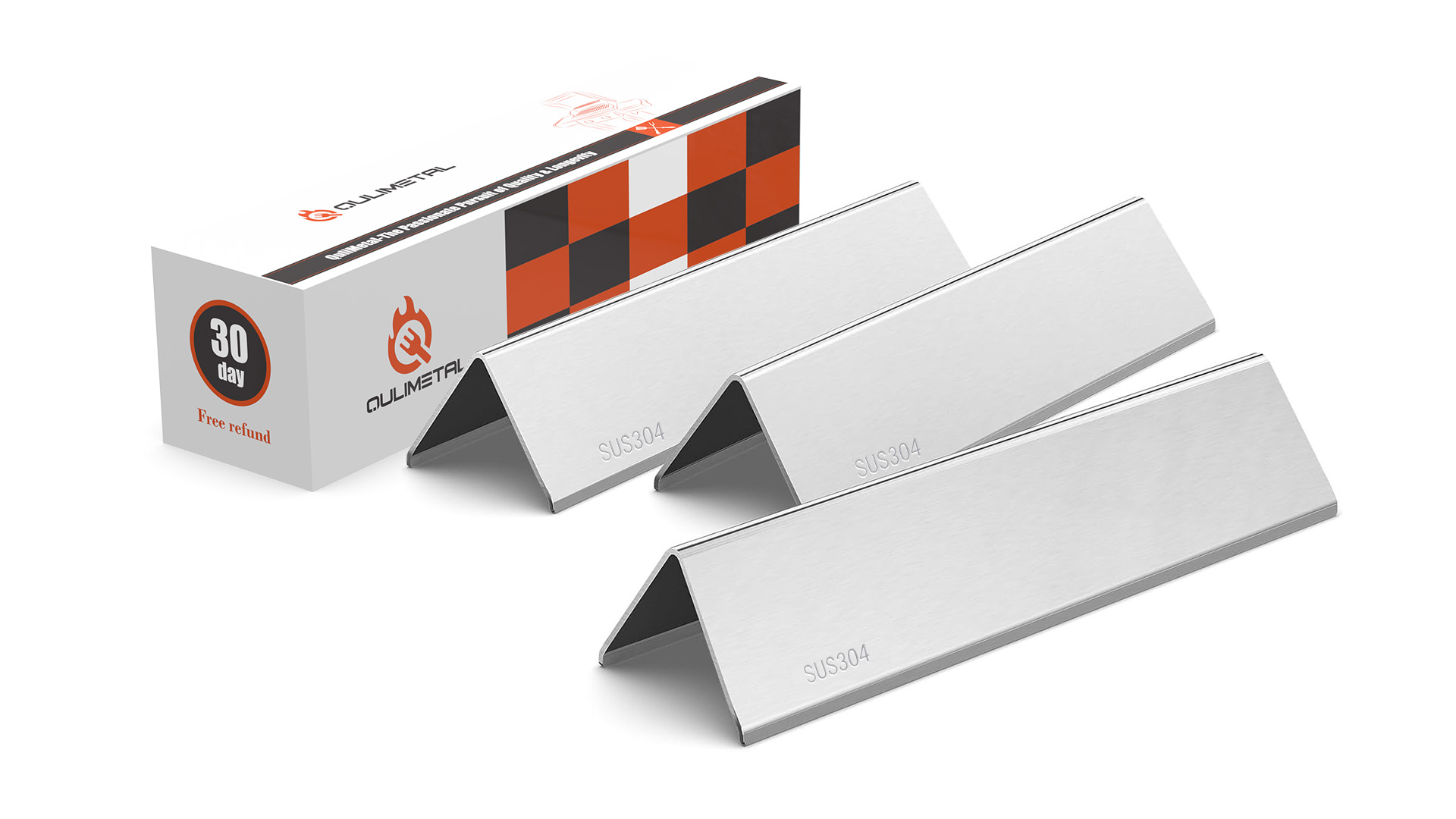 Amazon.com : SUS304 Stainless Steel 7635 Flavorizer Bars for Weber