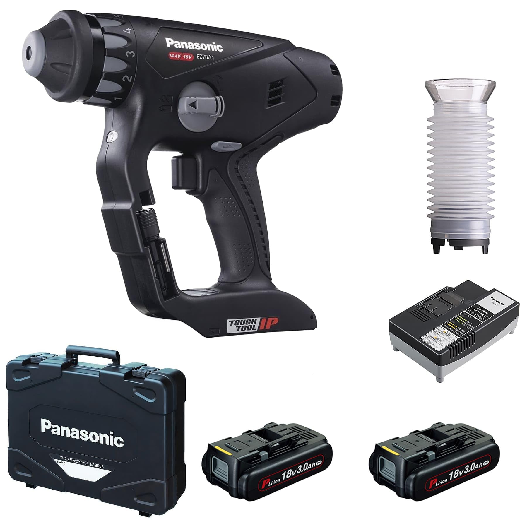 Amazon | パナソニック 充電マルチハンマー EZ78A1 デュアル (14.4V  