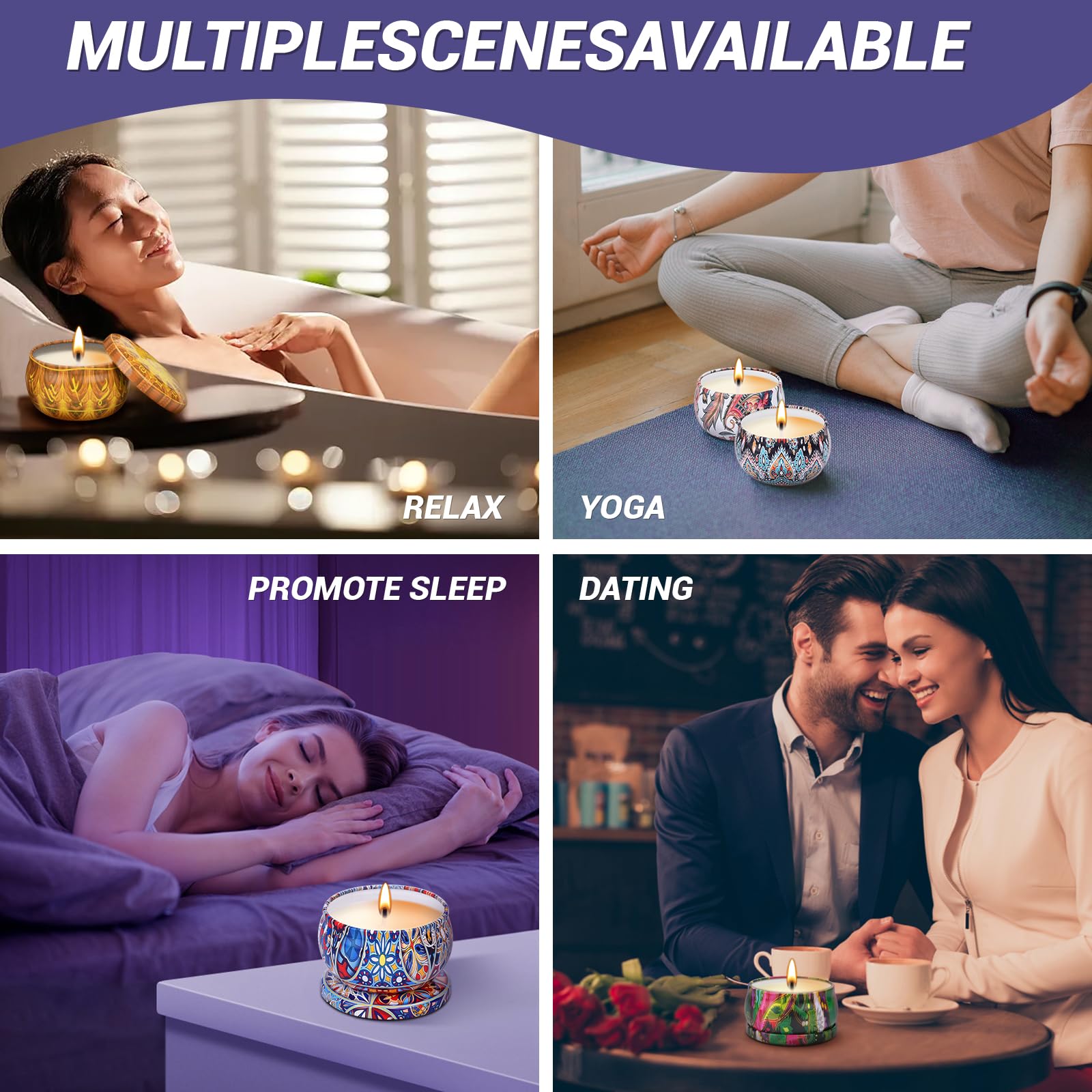 Kit Fai Da Te Candele IGUGI - Con Cera D'Api, Stoppini, Stampi In Silicone, Oli Essenziali E Barattoli - Foto 8