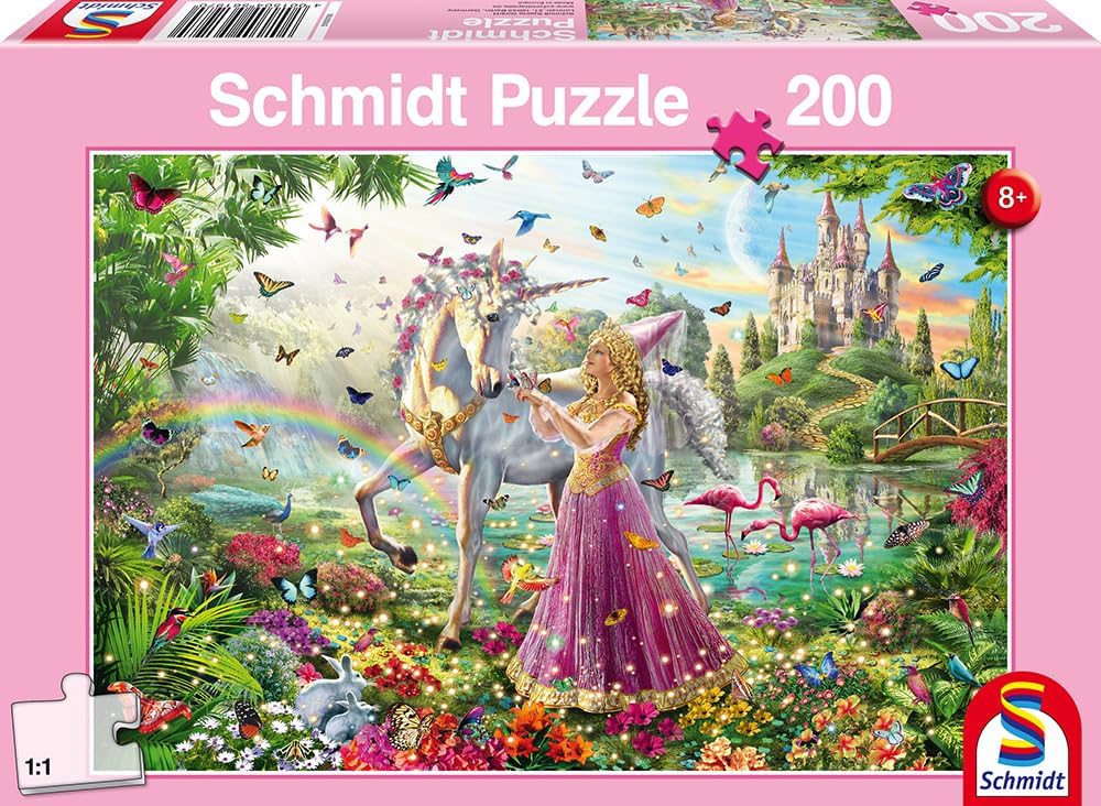 Schmidt Spiele "Beautiful Fairy in the Magical Wood Puzzle (200 Piece)