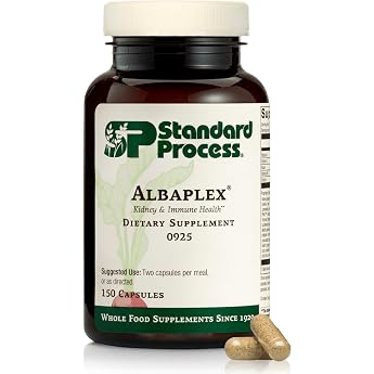Standard Process Renafood - Supports Healthy Kidney Function & Antioxidant Activity - Contains Vitamins A - Non-Soy - 180 Tablets