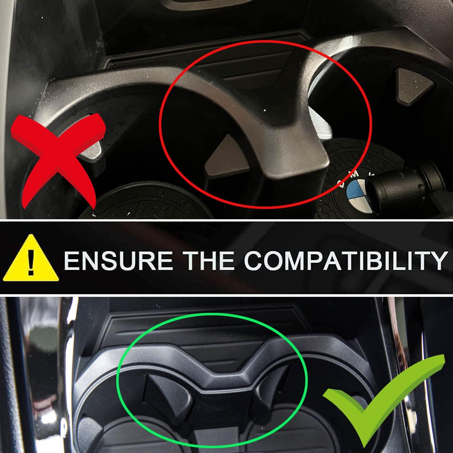 wireless car charger compatible with bmw x1x2 2016 2017 2018 2019 2020 2021 center console accessory panel 15w qi fast charging phone charger pad wi
