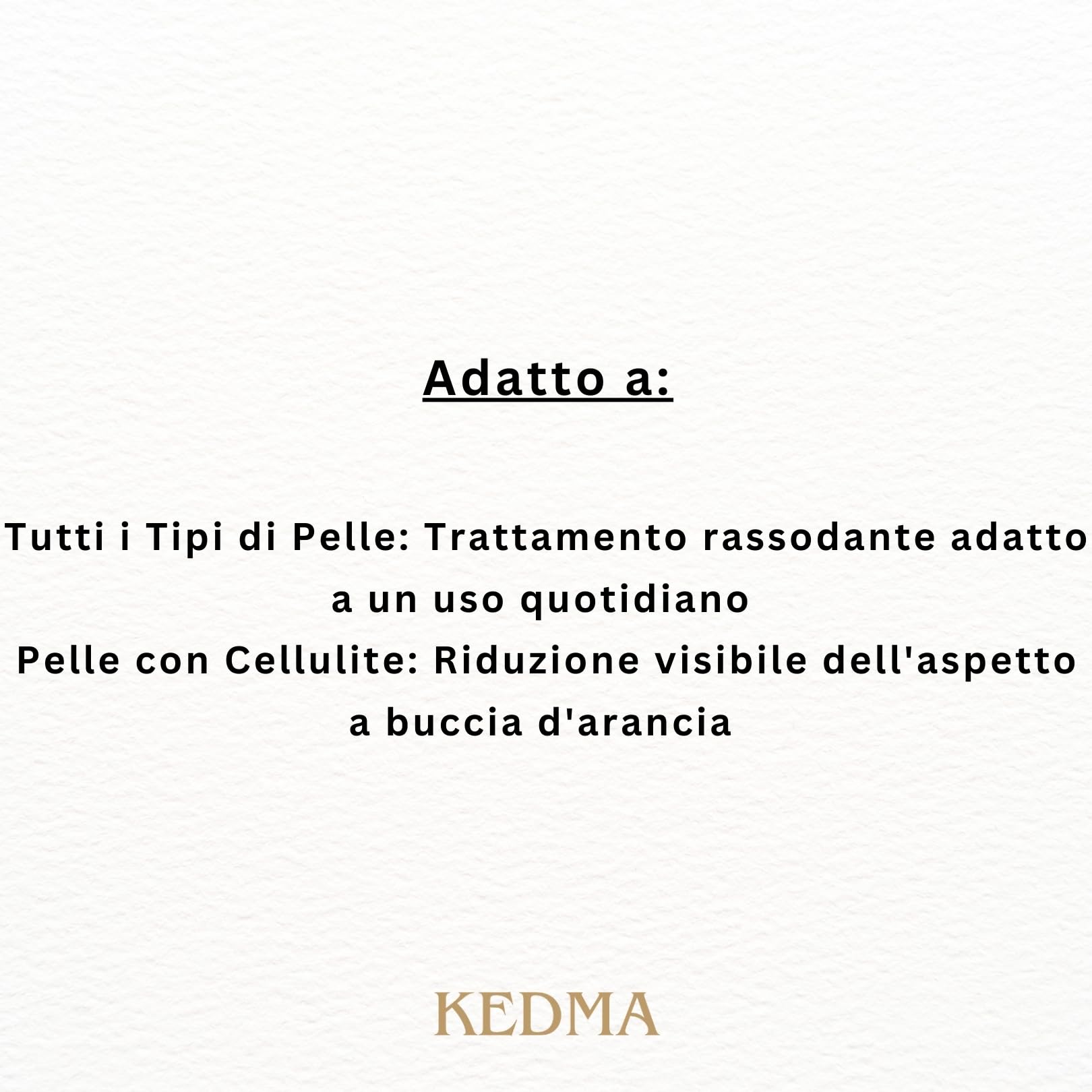 KEDMA - Gel Anti-Cellulite alla Caffeina e Alghe - 250g | Il gel con caffeina e alghe si massaggia sulle zone mirate per aiutare a tonificare e levigare la pelle.