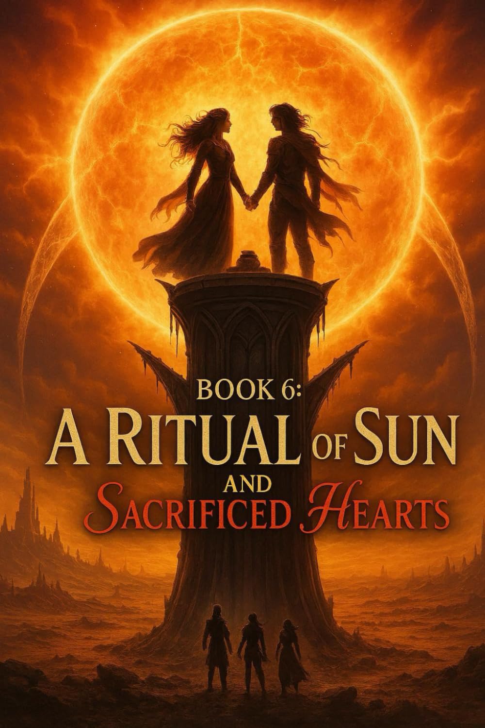 A Ritual of Sun and Sacrificed Hearts - Final book in the series Circle of Sun and Soil: An Epic Fantasy Romance: A Gripping Dystopian Romantasy of Elemental Magic, Fated Mates, and Forbidden Love
