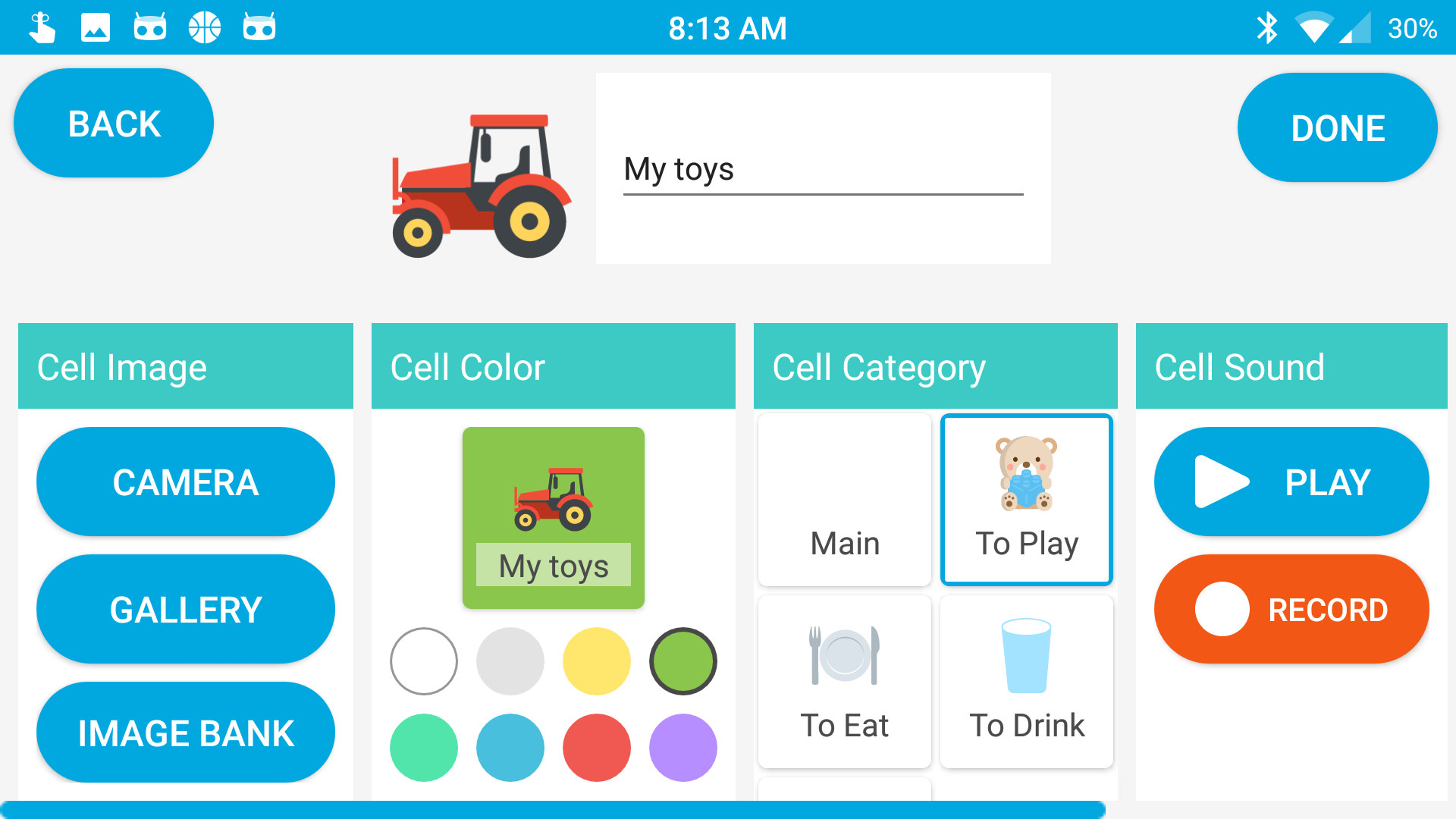 CommBoards AAC Speech Assistant App on Amazon Appstore