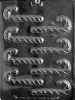 Grandmama's Goodies C442 Candy Cane Chocolate Candy Mold with Exclusive Molding Instructions