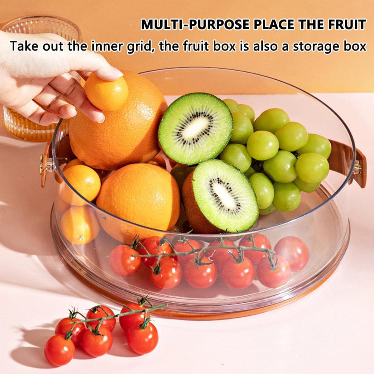 Contenitore Snack Con 4 Scomparti Estraibili - Hermetico, Riutilizzabile, Per Cibo E Salse - Foto 3