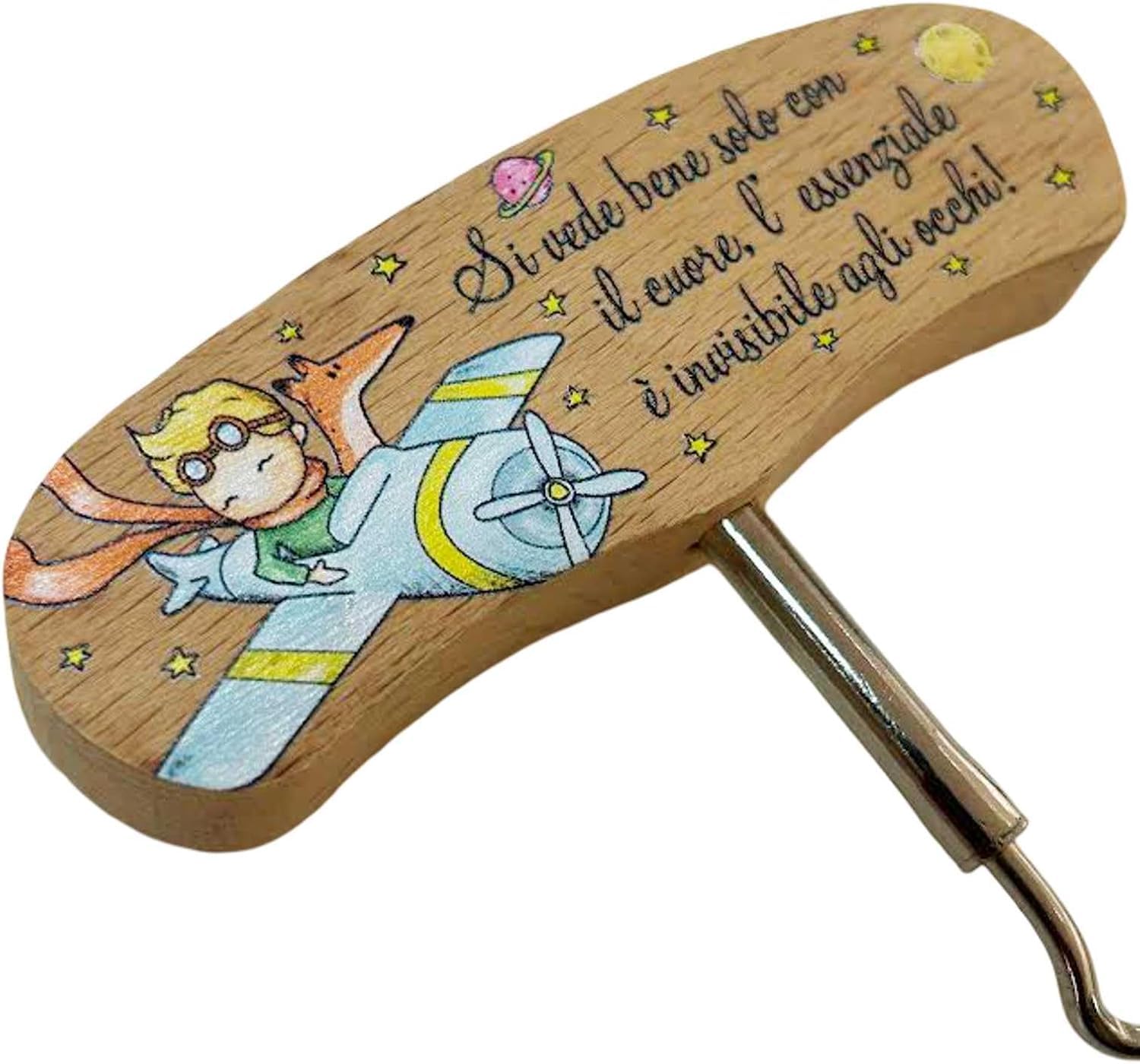 Regalami.Shop Set 8 Bomboniere Piccolo Principe Complete di Scatola, Portaconfetti e Biglietto Coordinato. (8, picc)