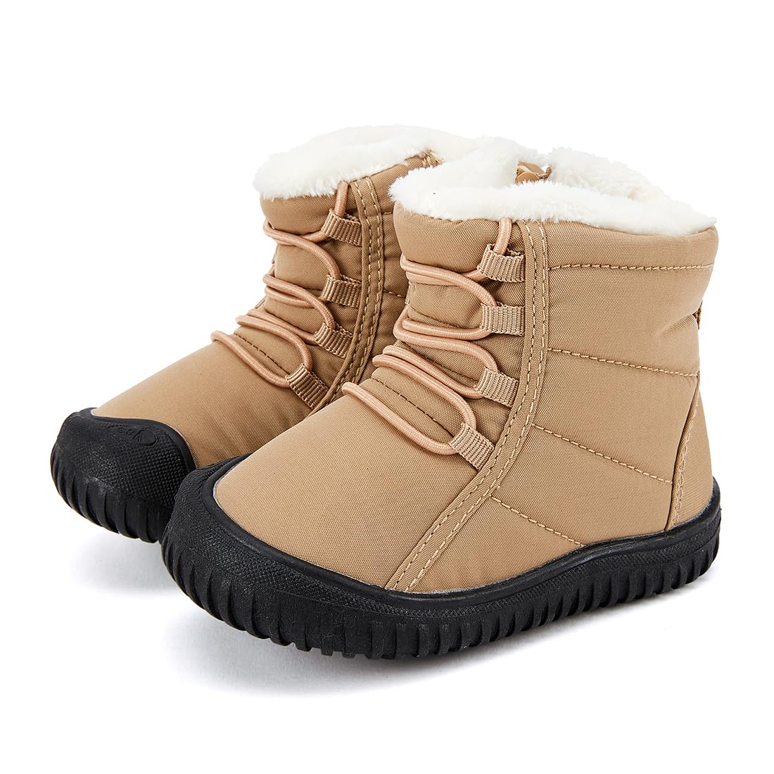 BMCiTYBM Toddler Baby Snow Boots Baby Boys Girls Winter Walking Shoes