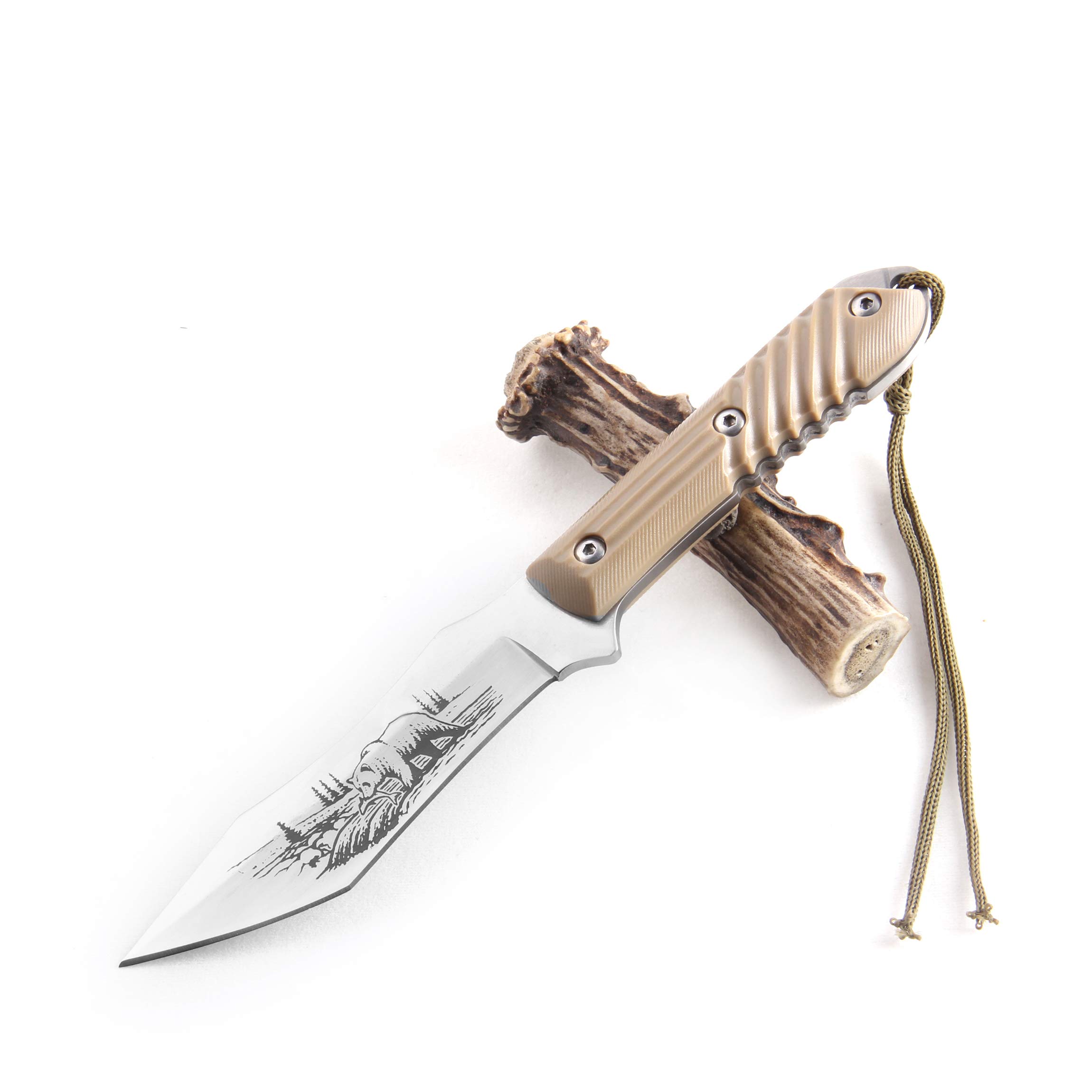 Perkin FBX2 - Coltello da caccia con fodero
