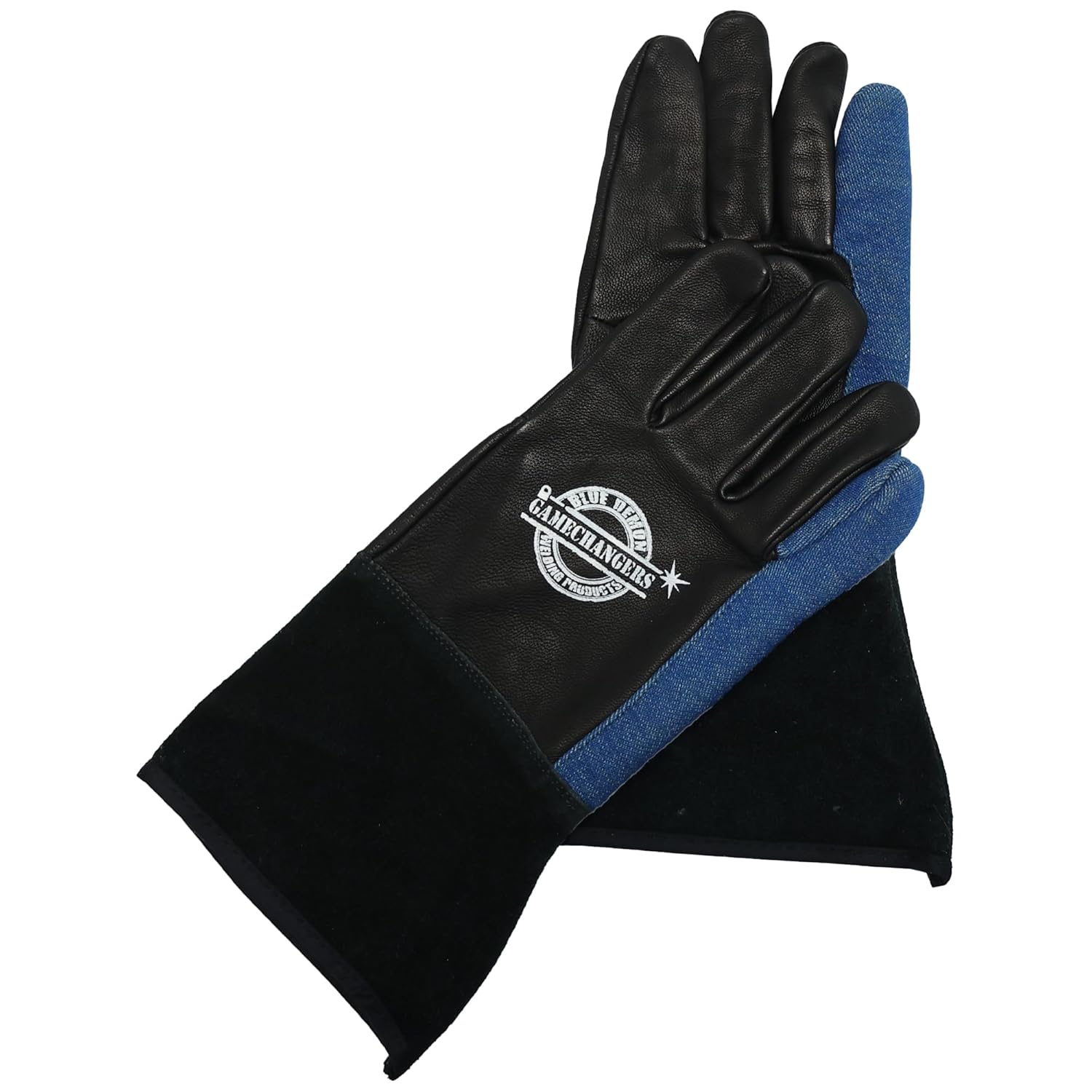 Blue Demon Gamechangers Long Johns Welding Gloves (Small)