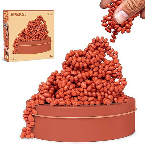 Miniatura 16 de Speks Crags- Masilla de ferrita, + de 500 piedras de ferrita en una lata, juguete de escritorio antiestrés p/la ansiedad, p/adultos y adolescentes