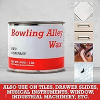 Vista 7 de Bowling Alley Wax, Clear Paste, 16 oz. Can - Surface Protection Wax for Polishing & Cleaning