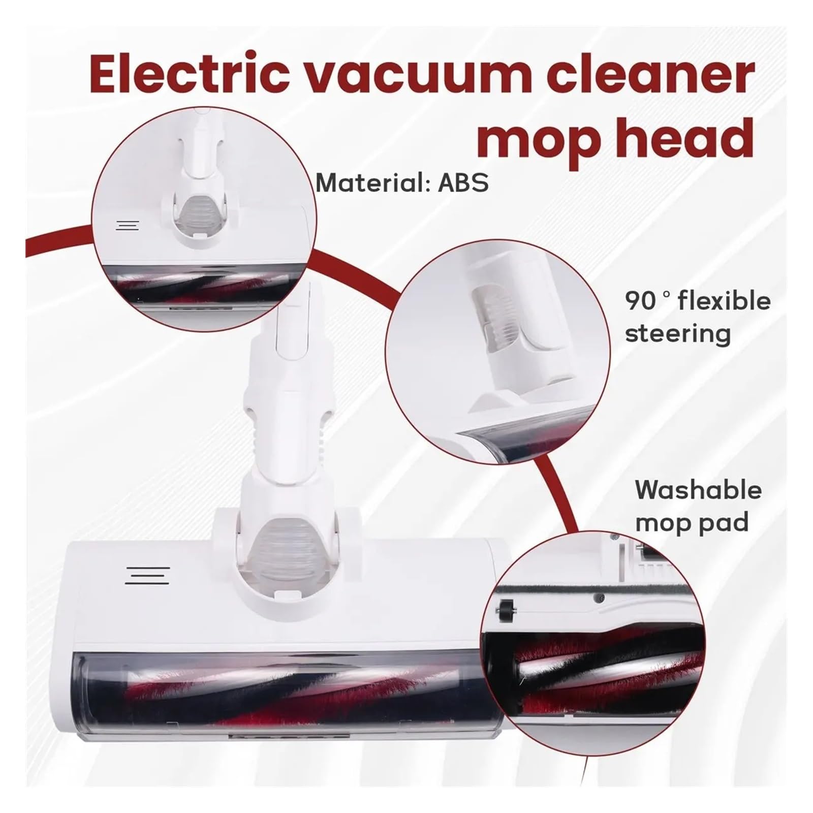 Cabezal De Cepillo Eléctrico, Compatible Con Xiaomi, K10,G10, 1C, Compatible Con Dreame, V8,V9B,V9P,V11,G9, Piezas De Aspiradora Con Cepillo for Alfombras