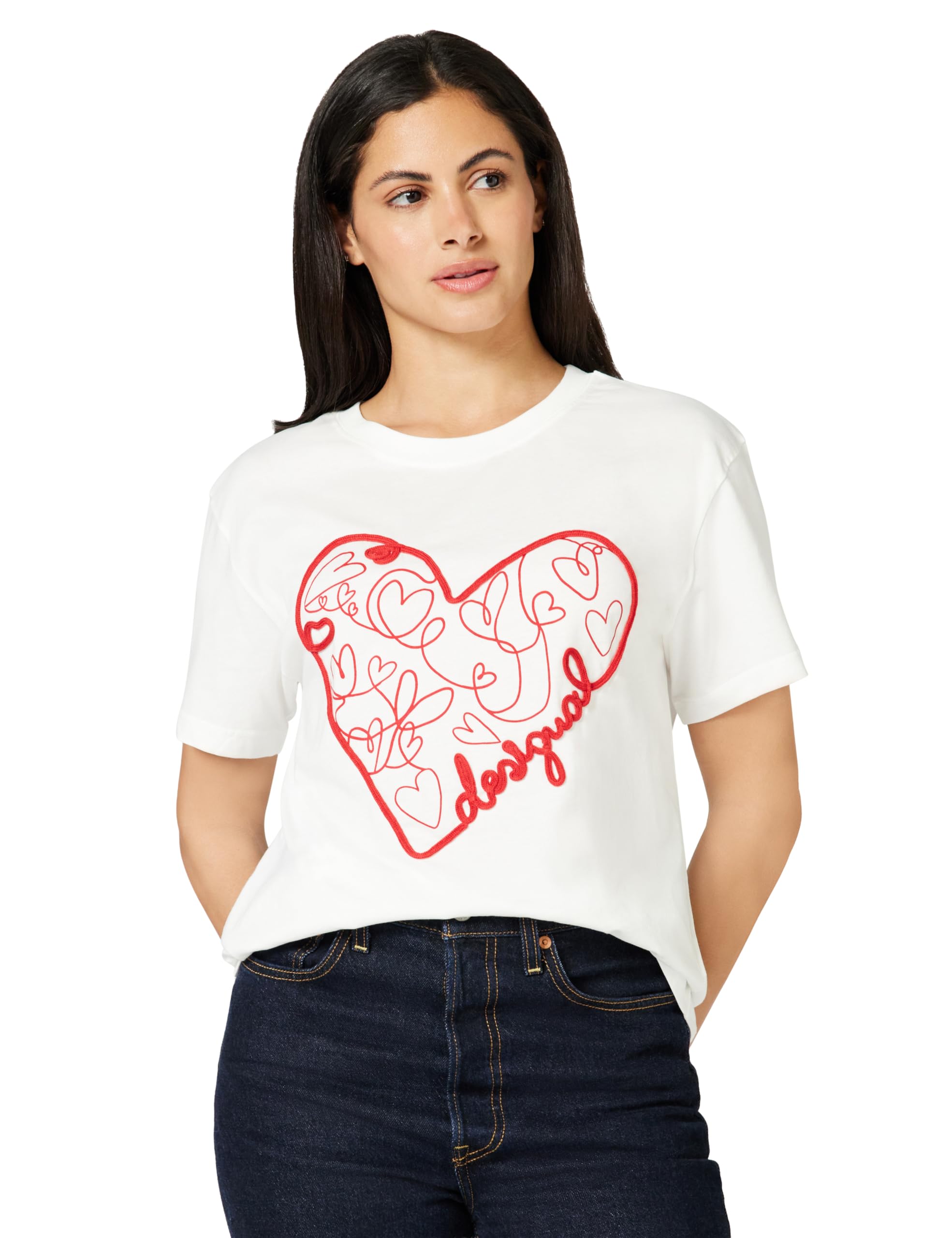 Desigual 25wwtk50 Blouse Donna (Pacco da 1)