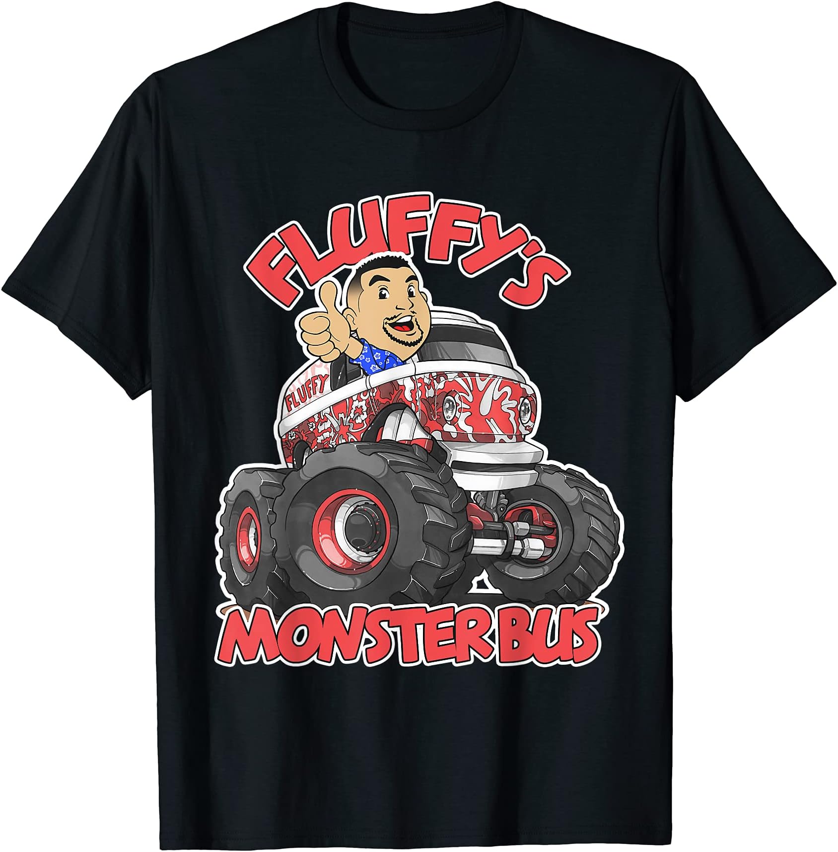 Fluffy ShopGabriel Iglesias - Fluffy Monster Truck Tee T-ShirtOEKO-TEX STANDARD 100
