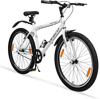 VESCO Downtown 26T Cycle for Men | Non-Gear Single Speed Road Bike | |Frame Size 19" | Bicycle for Men