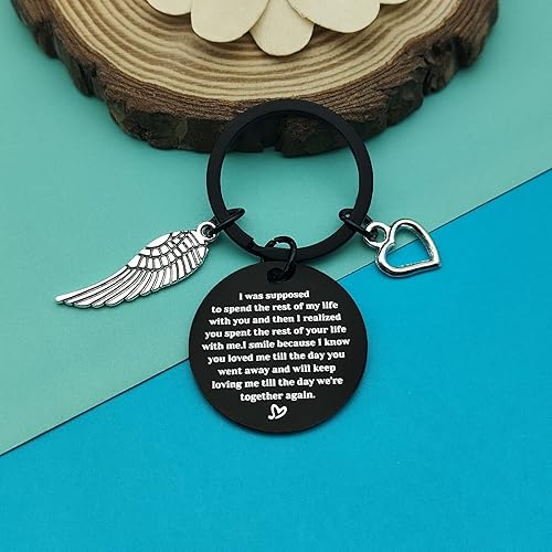 Miniatura 2 de Regalos conmemorativos, llavero de condolencias, regalo para la pérdida de ser querido en memoria de esposoesposa, regalos conmemorativos de