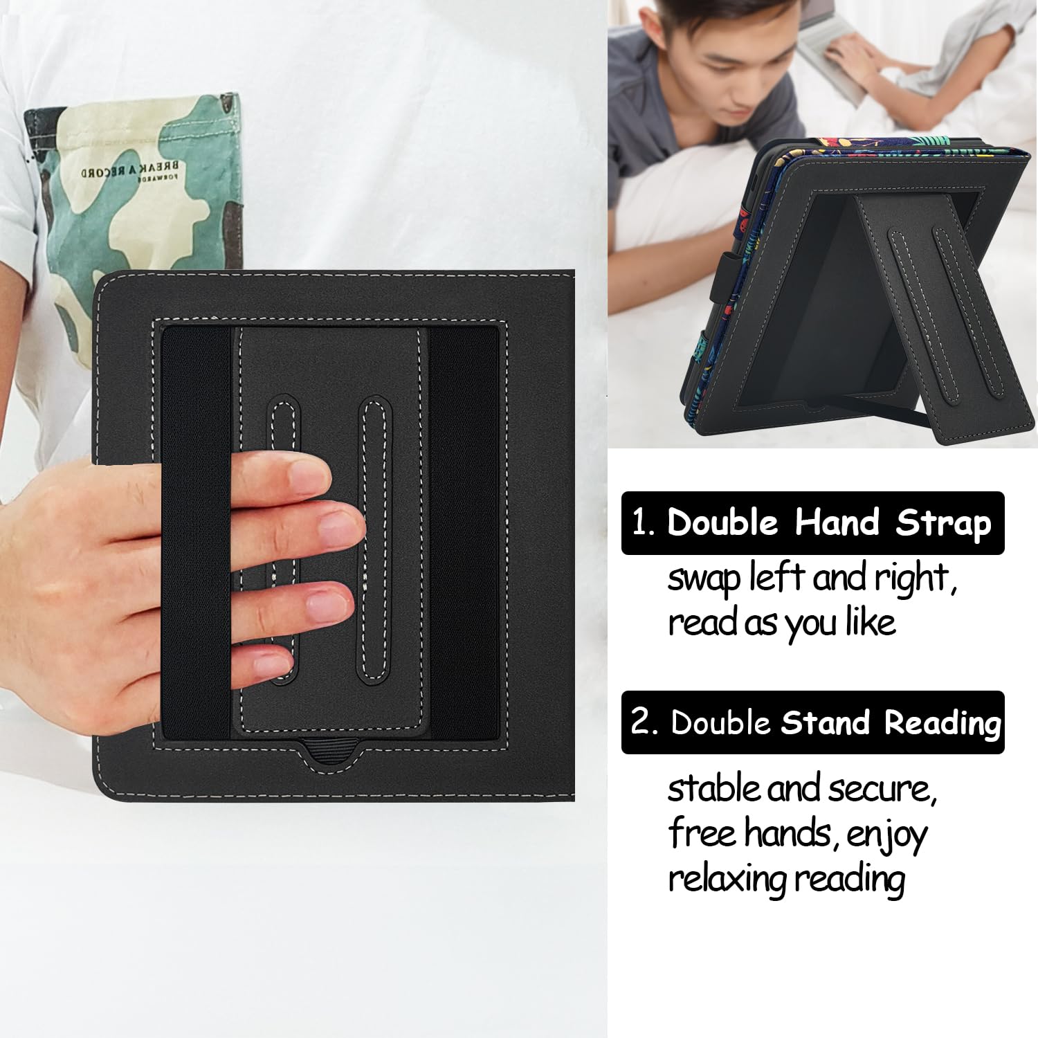 Amazon.com: GOVTVA Double Stand Case for 7'' Kobo Libra Colour