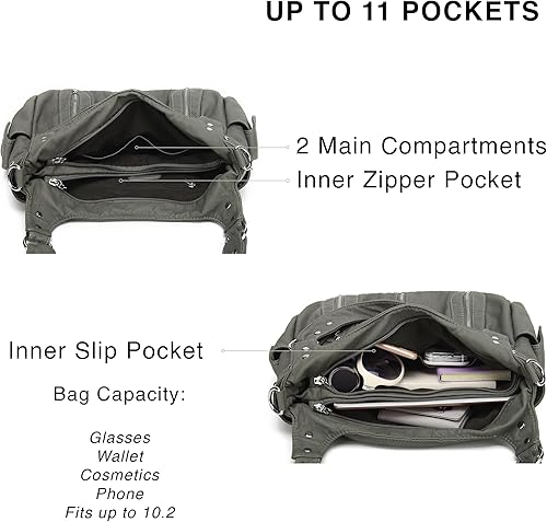 Miniatura 4 de Scarleton Bolso de mano para mujer, monederos para mujer, bolsos de hombro para mujer, H1292