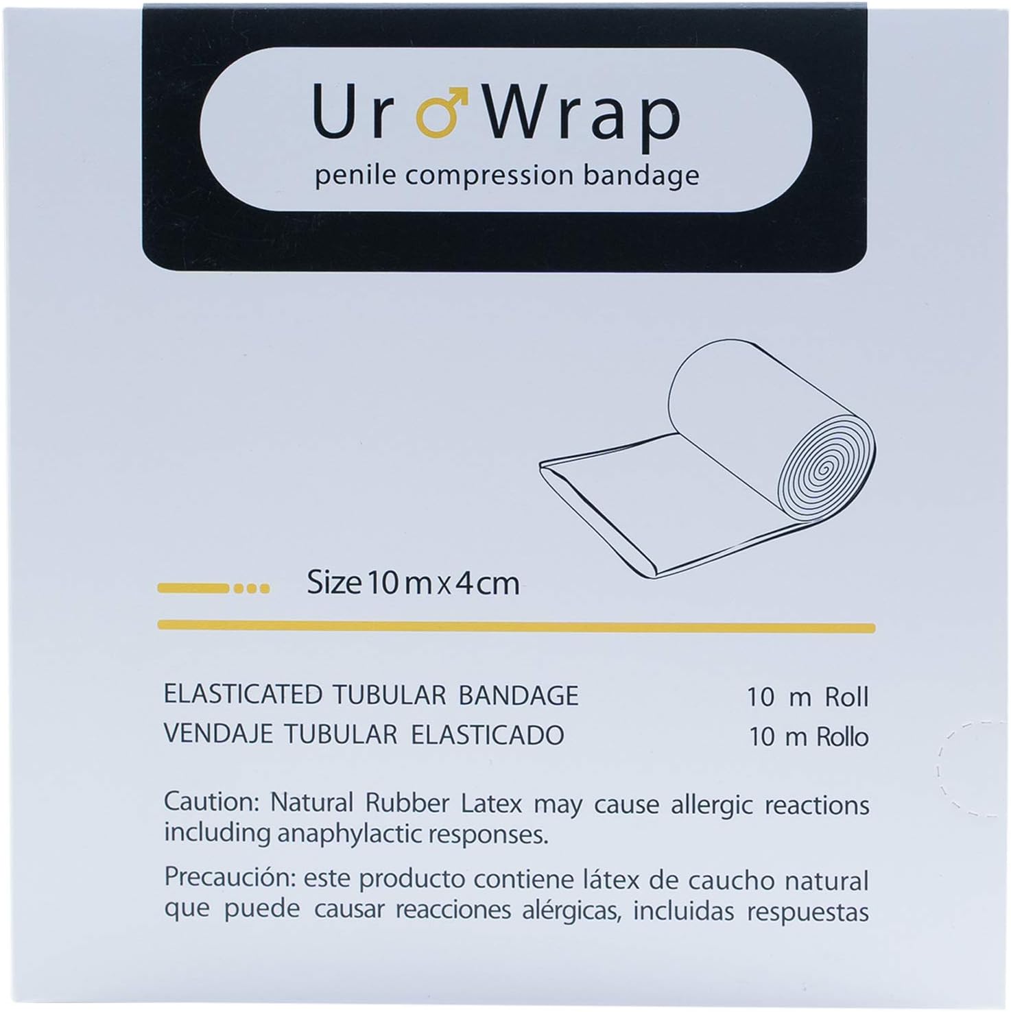 UroWrap Compression Bandage Elasticated Tubular Sleeve 1 Size Fit All