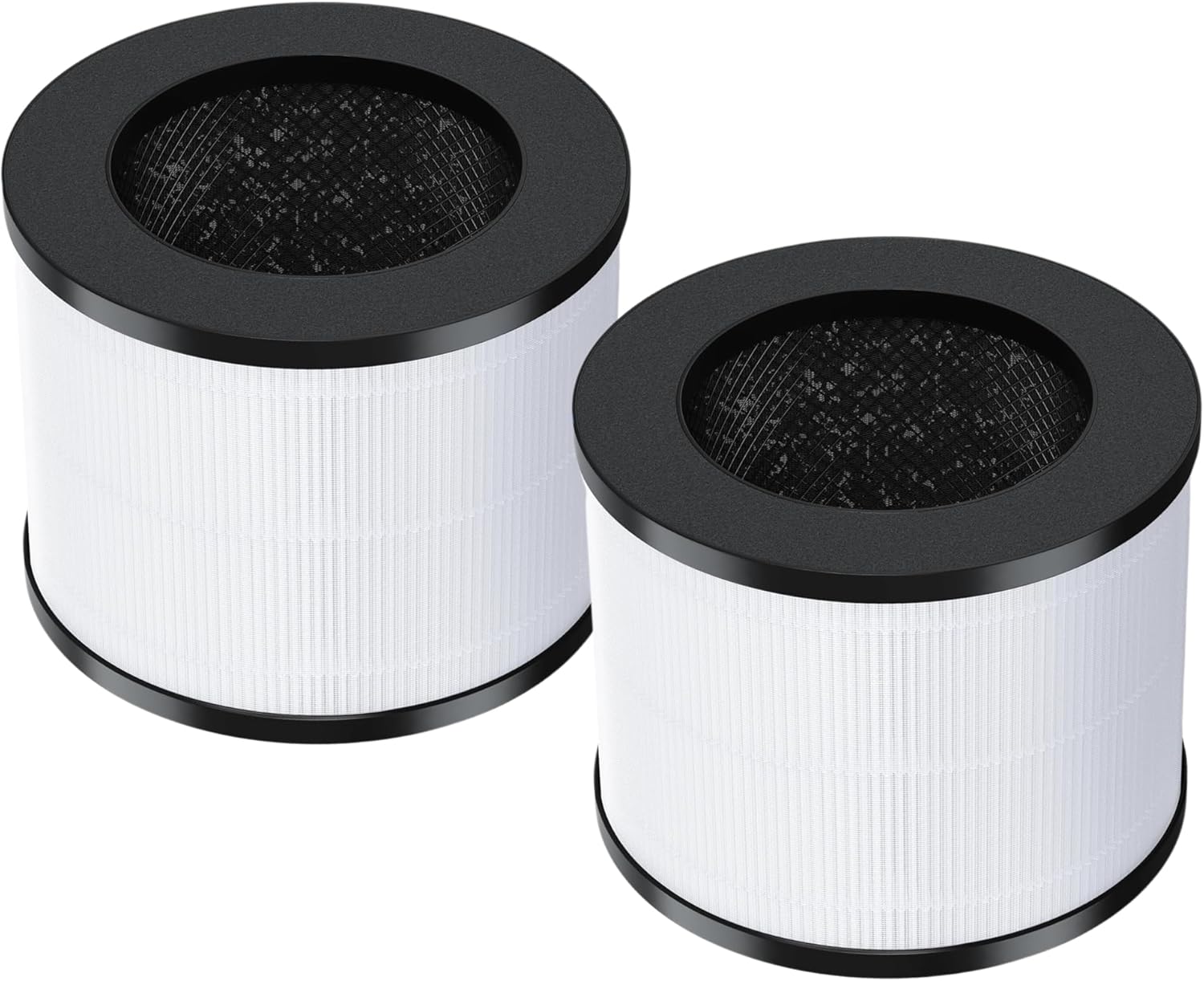 Nispira EPI153 Replacement Filter for MOOKA & KOIOS EPI153 EP1153 EPI-153 EP1-153 Air Purifiers True HEPA Activated Carbon 3-in-1 2 Packs