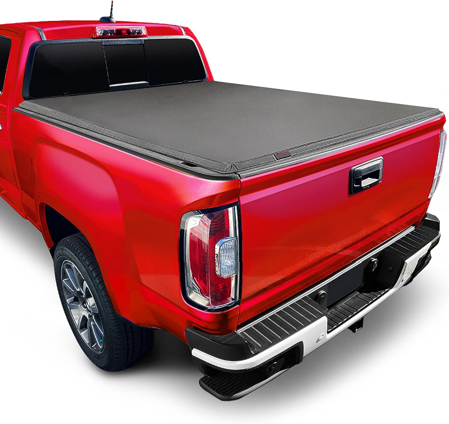 MaxMate Soft Tri-fold Truck Bed Tonneau Cover Compatible with 2015-2022 Chevy Colorado GMC Canyon | 5'2" (62") Bed | TCC371039