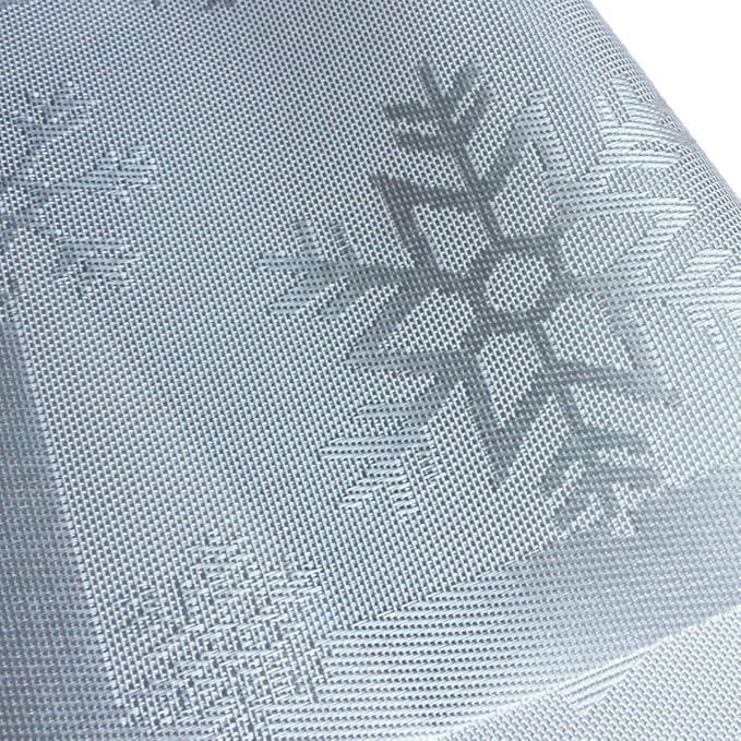Image of YELONA Placemats for Dining Table - Heat Resistant, Non-Slip & Washable PVC Vinyl Table Mats - Set of 4, 45 x 30 cm (Glacier Grey)