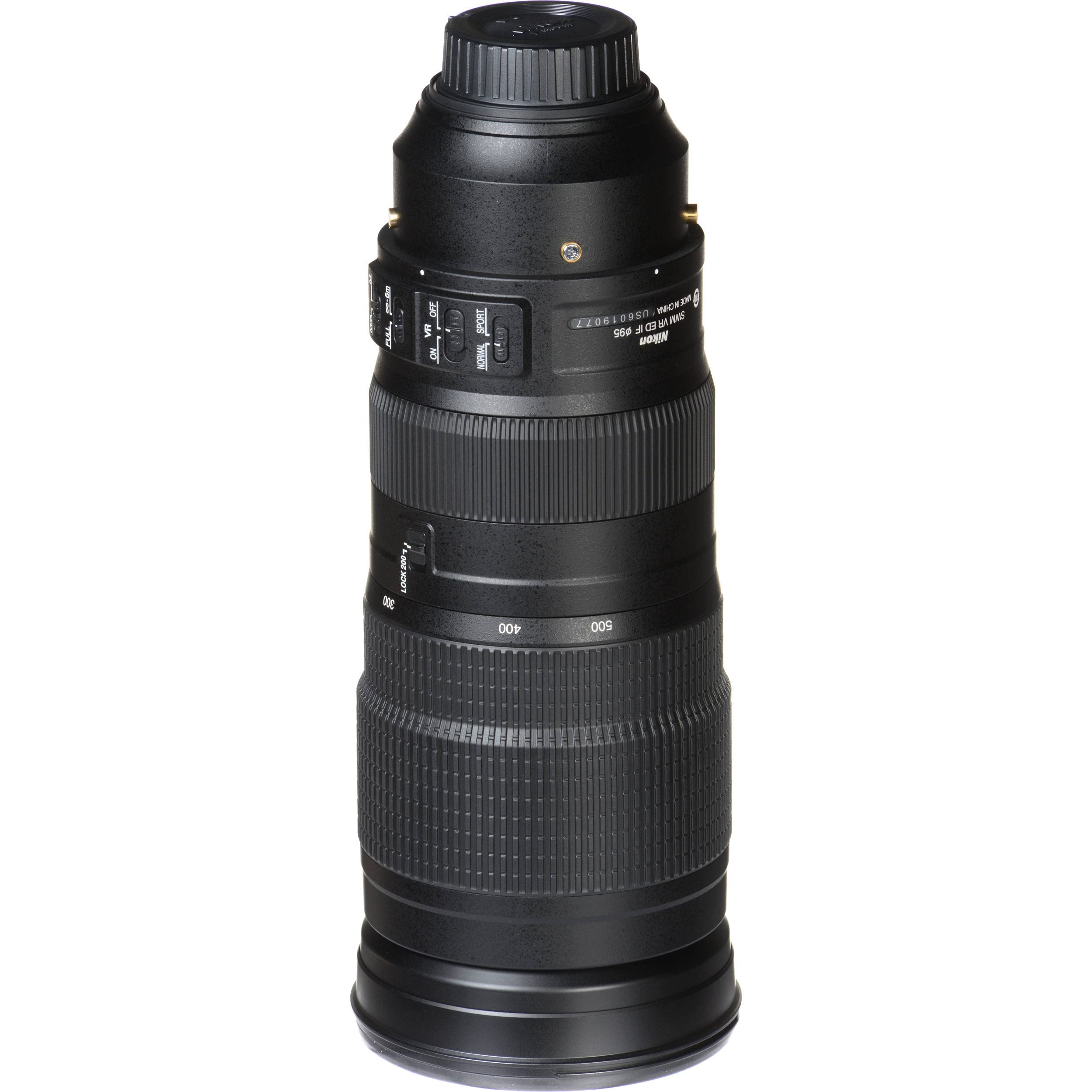 Nikon af-s 200-500 フィルター付 AF-S NIKKOR 200-500mm f/5.6E ED VR対応のレンズ保護フィルター