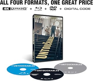 The Untouchables 4K UHD + Blu-ray + DVD + Digital