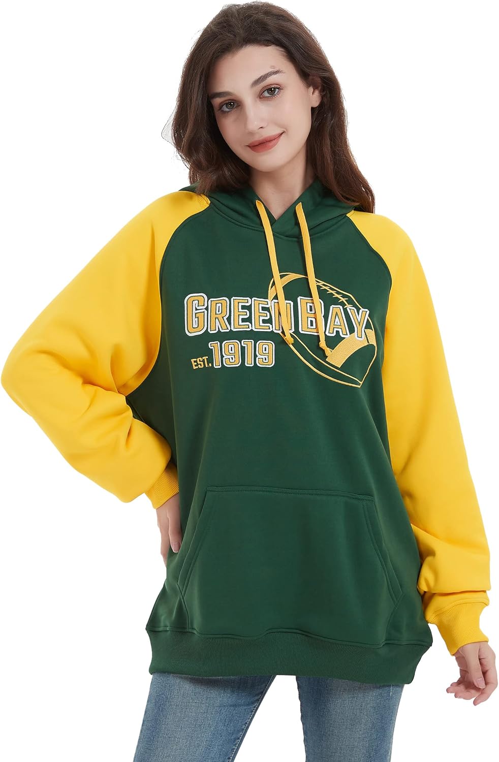 RZUO Men Women Unisex City Classic Football Embroidery Sweatshirt Apparel Pullover Hoodie - Image 6