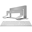 Macally Wired Keyboard & Mouse Combo and an Adjustable Vertical Laptop Stand, Protect Your Laptop