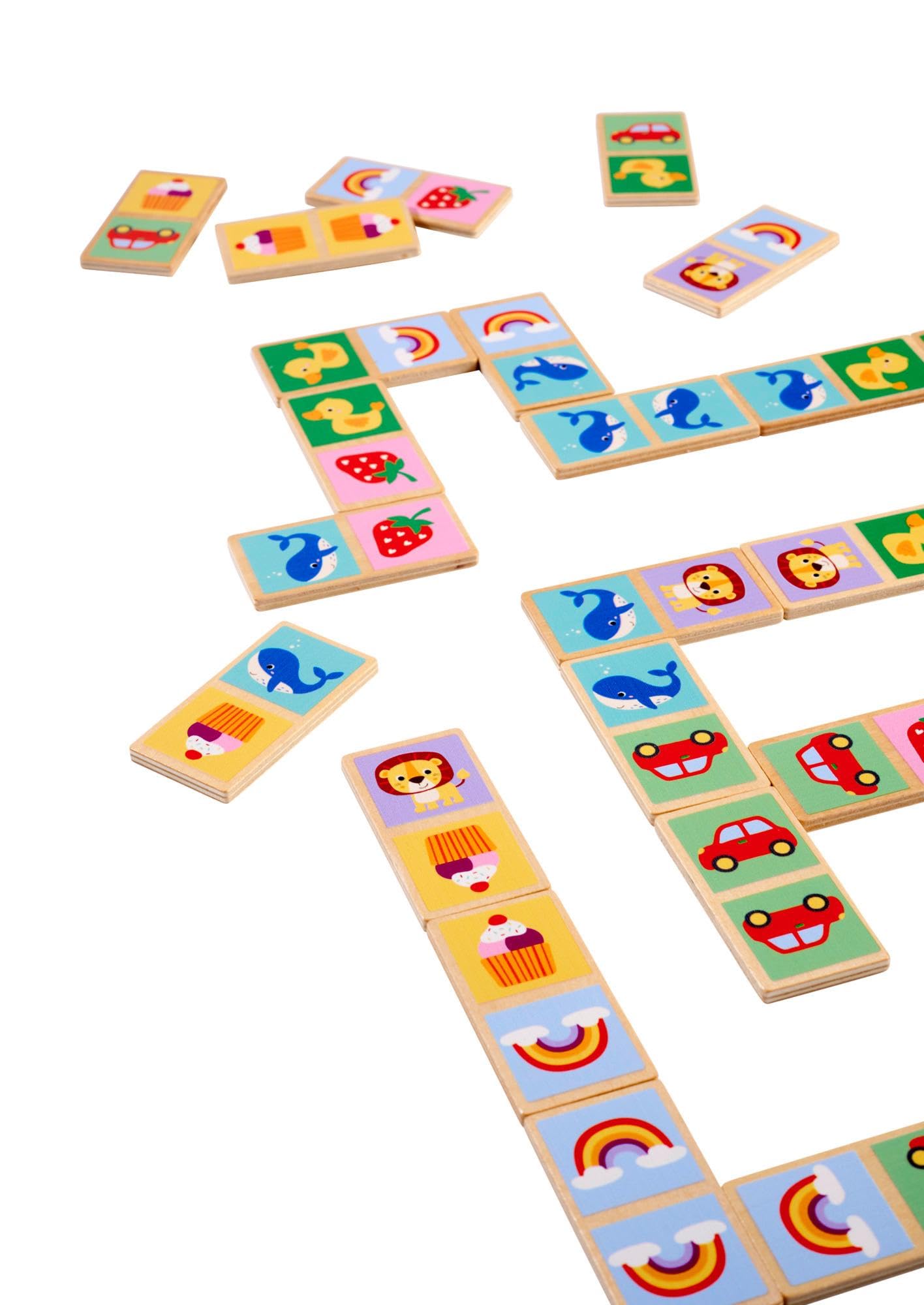 Eichhorn 100002803 Games Domino ze zwierzątkami
