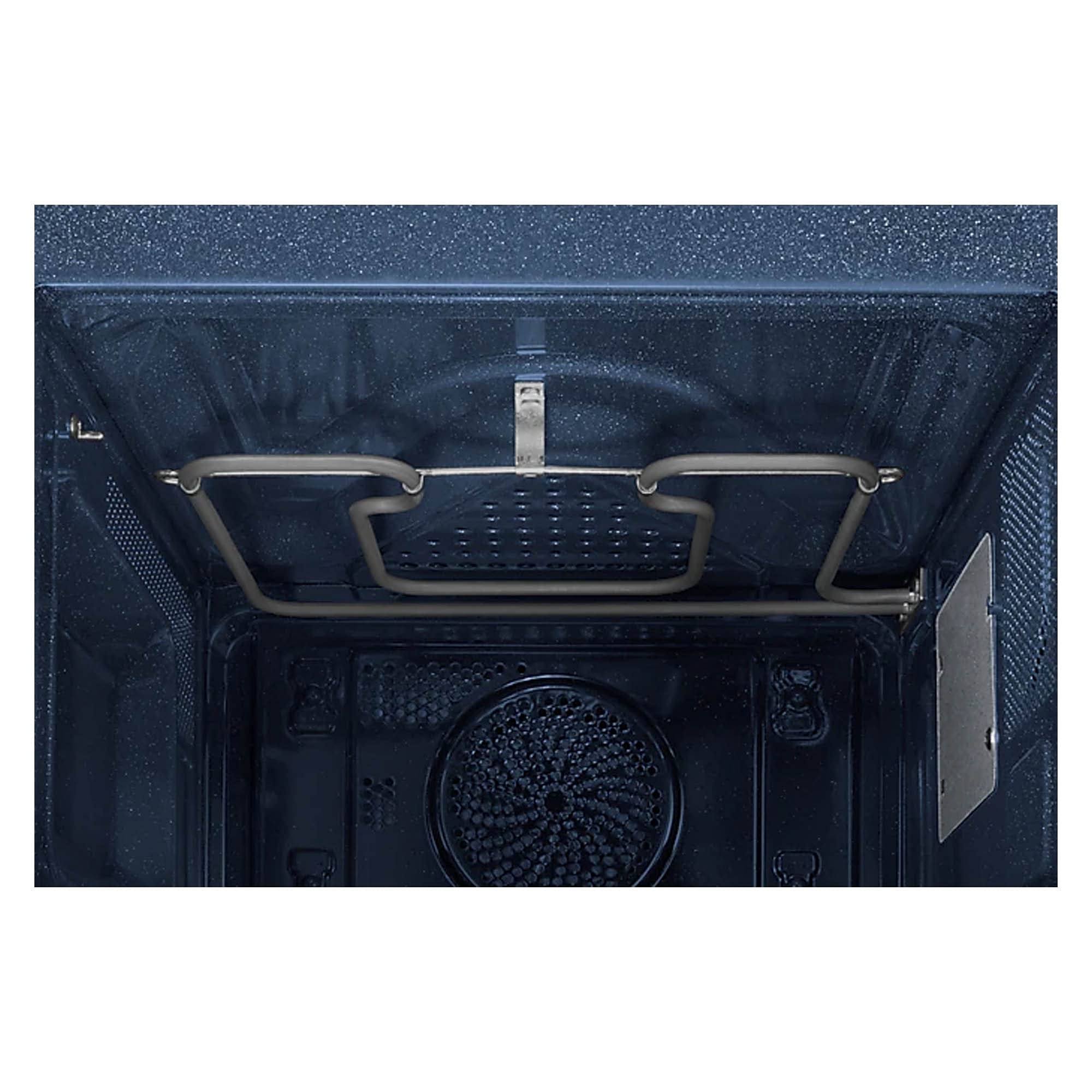 Samsung MC2BM6035KK/EG kuchenka mikrofalowa z grillem i gorącym powietrzem, 900 W, 28 komora gotowania, szerokość 51,7 cm, odporne na zarysowania ceramiczne wnętrze emaliowane, technologia HotBlast,