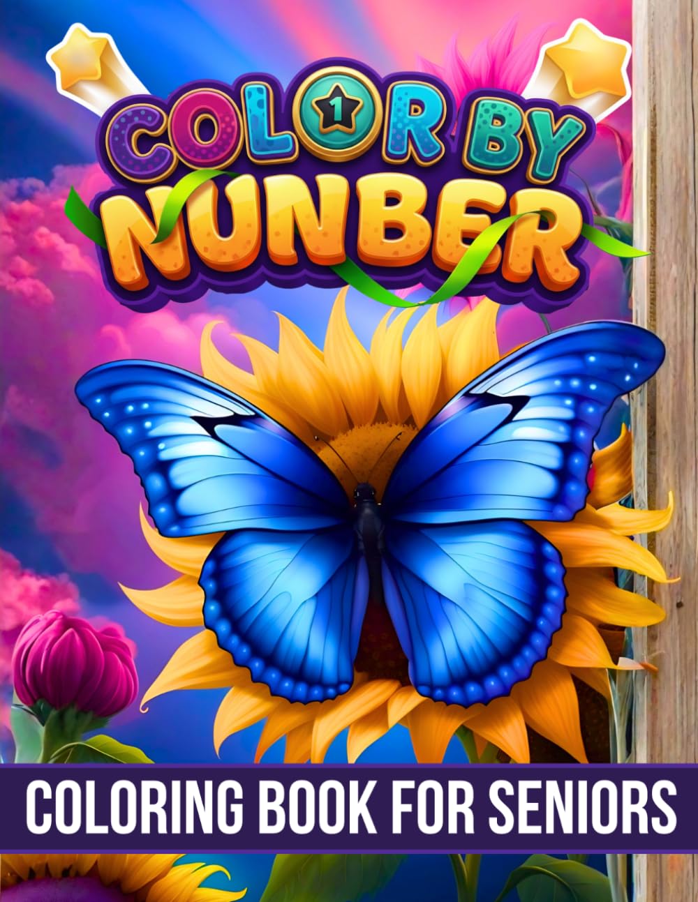 Color by Number Coloring Book for Seniors: Adorable Cute Animal Coloring Book – Easy Pages for Kids, Teens, Adults & Seniors Perfect for Beginners and Relaxation
