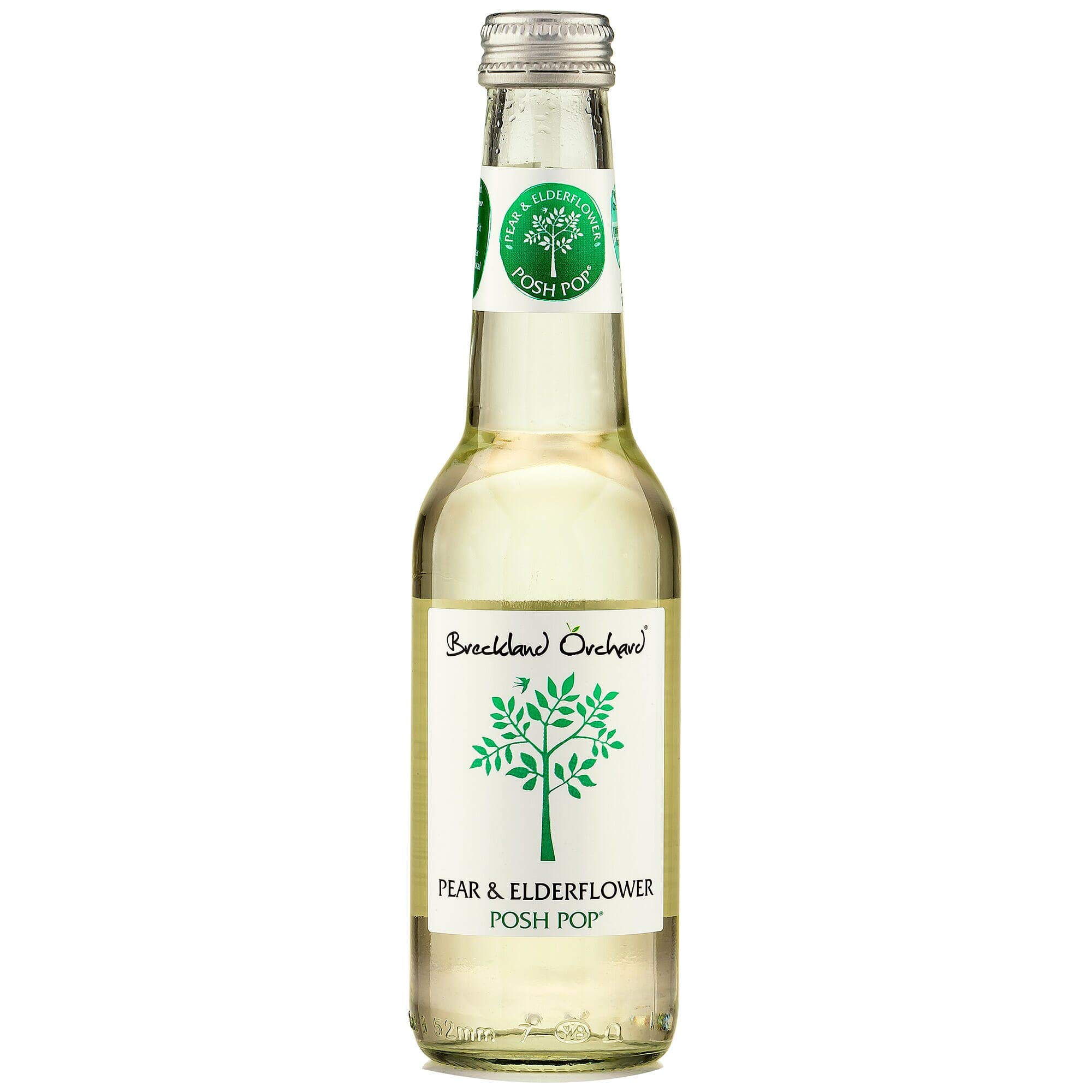 Breckland Orchard | Pear and Elderflower Posh Pop | 275ml x 12 Bottles