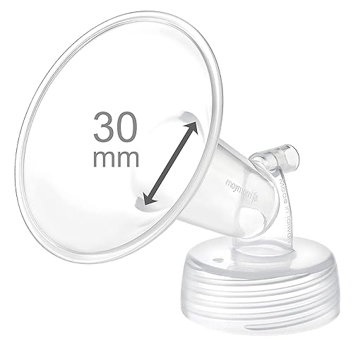Miniatura 64 de 1 bomba Maymom de dos piezas de cuello ancho de 0.394 pulgadas para bombas Spectra S1/S2; bridas de boca ancha; no brida Spectra original Una brida