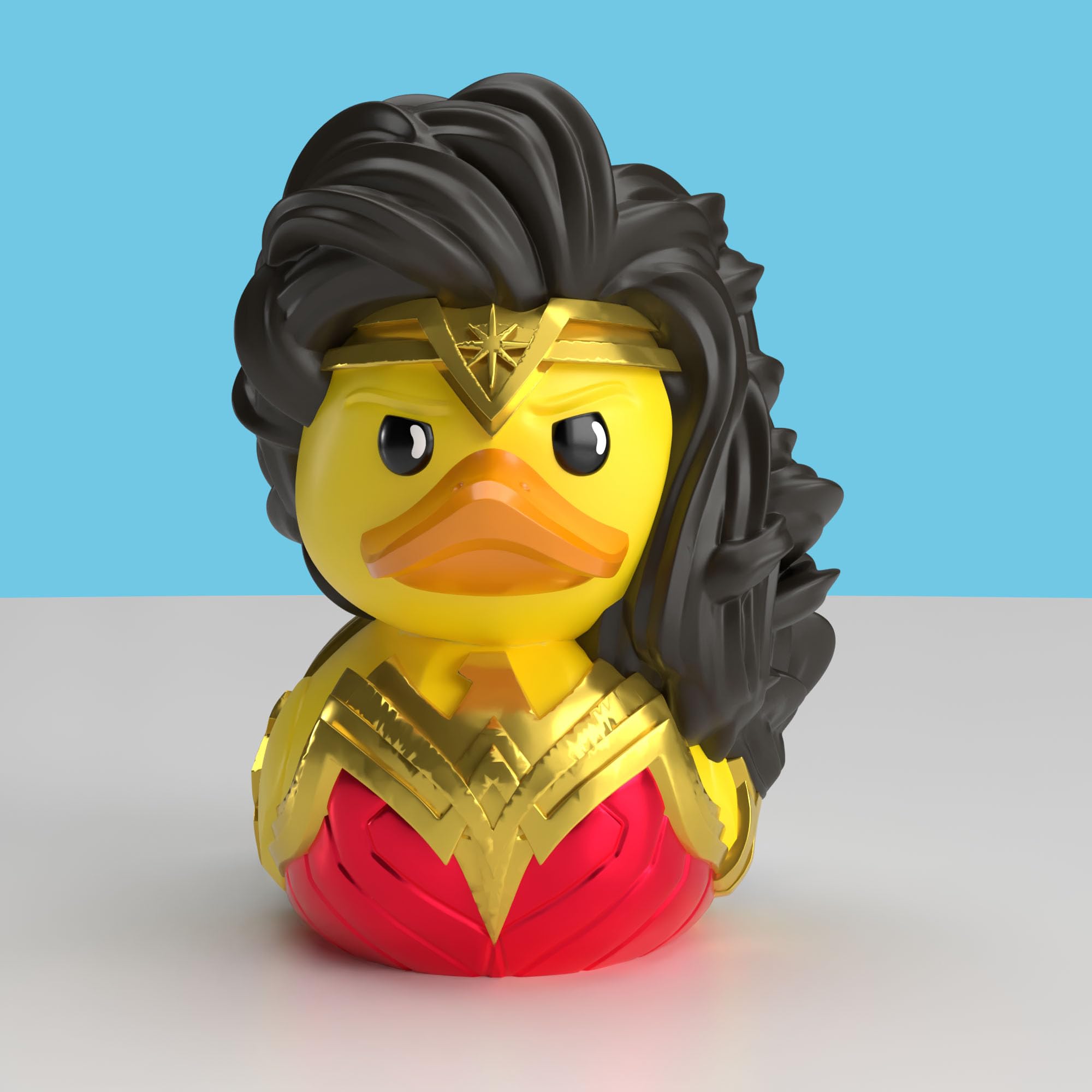 TUBBZ Mini: DC Comics - Wonder Woman Cosplaying Rubber Duck Vinyl Figure, Wonder Woman (Mini), 2.59 inches - Image 4